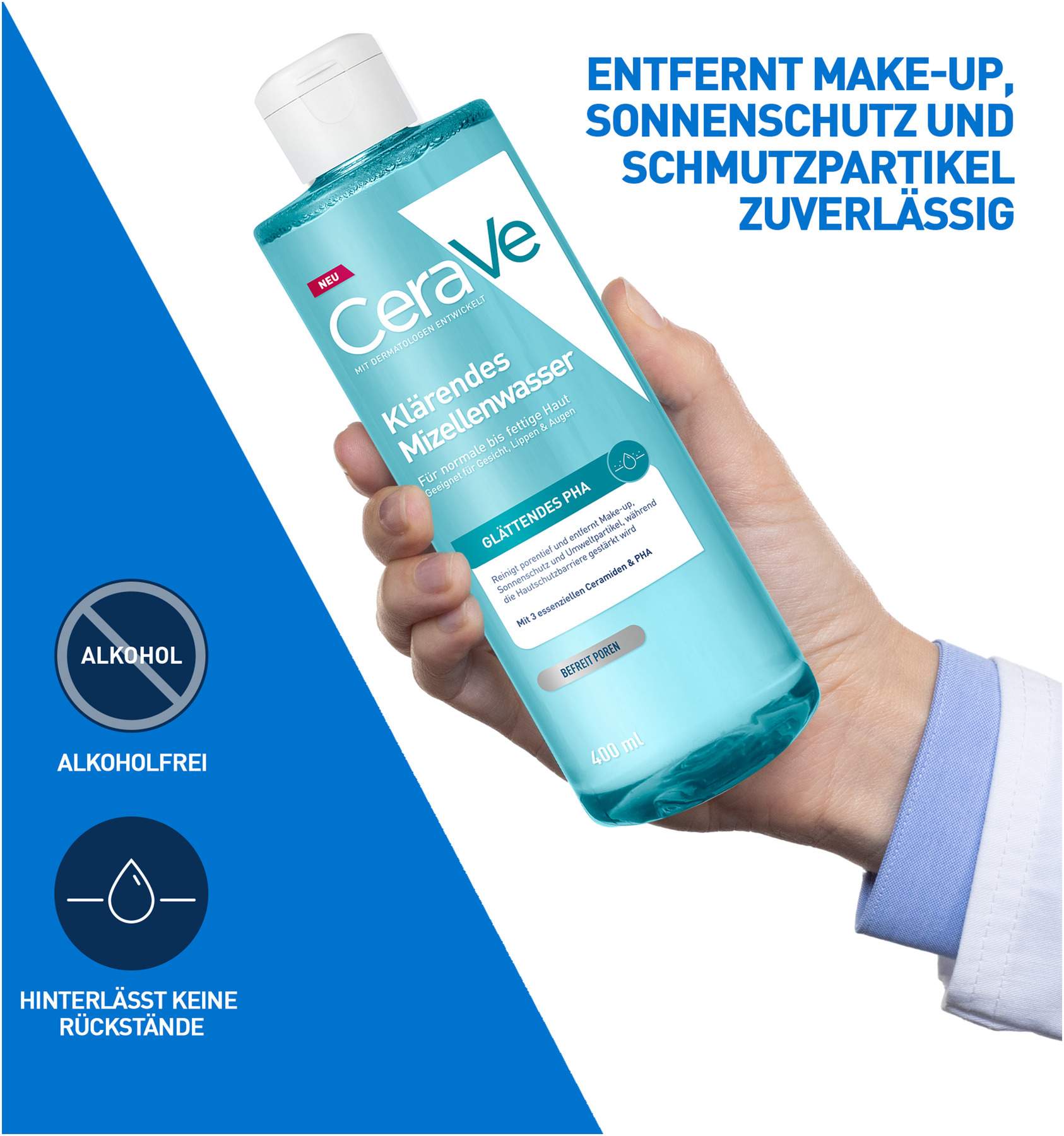 CeraVe klärendes Mizellenwasser 400 ml