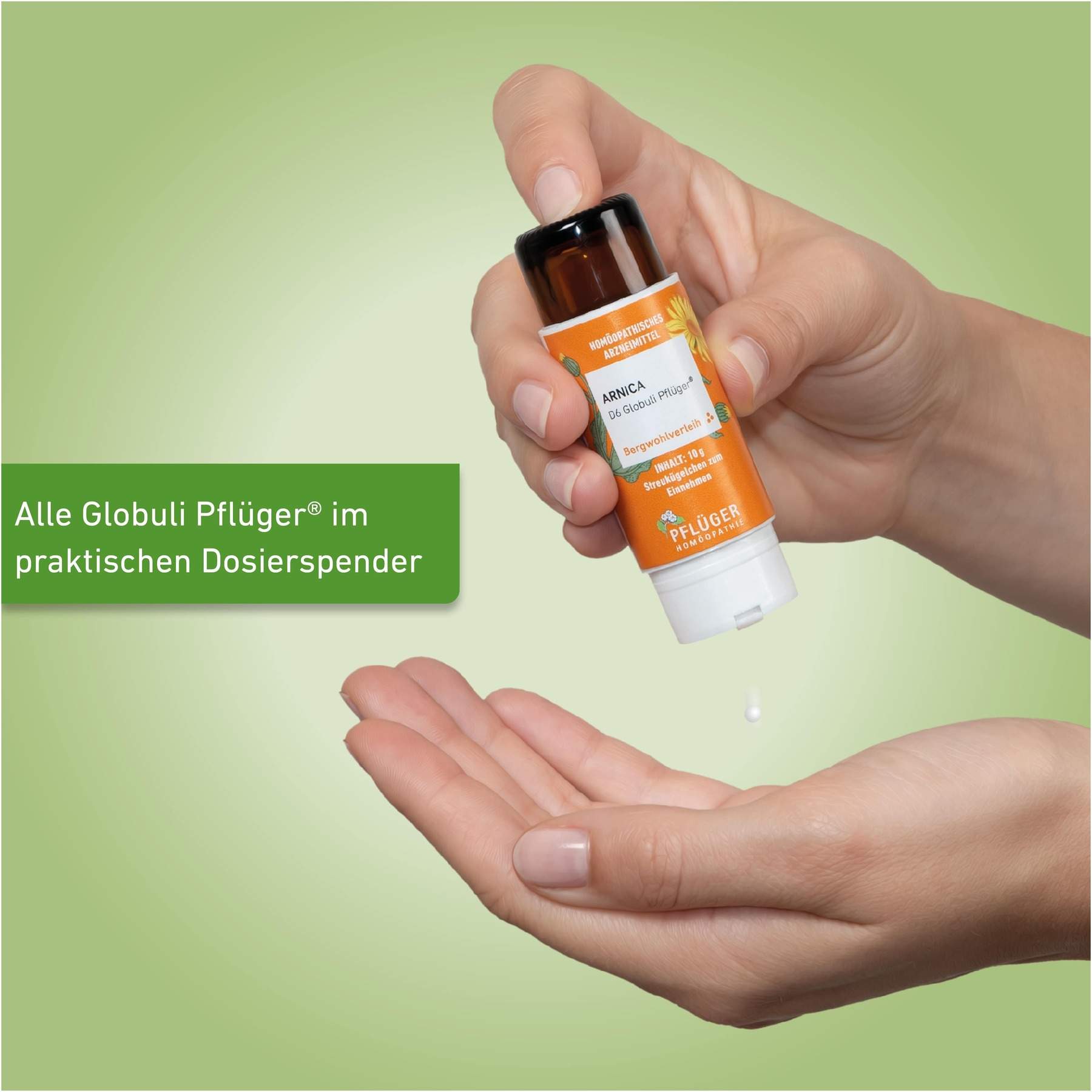 Arnica D6 Globuli Pflüger 10 g