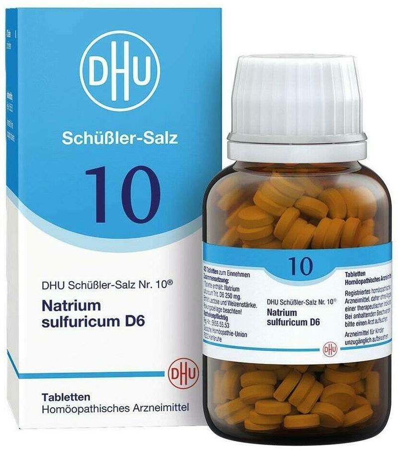 Dhu Schüßler-Salz Nr. 10 Natrium Sulfuricum D6 420 Tabletten