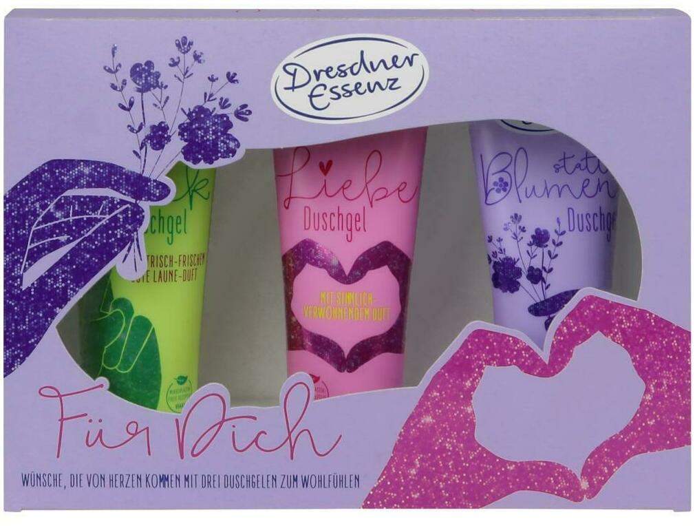 De Geschenkset Wünsche Für Dich 3x75 ml