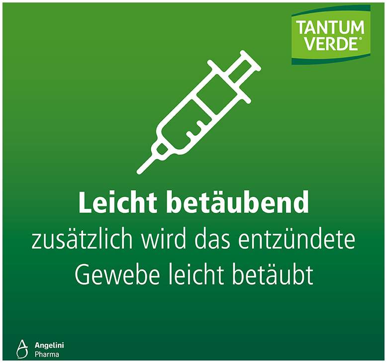 Tantum Verde 3 mg mit Zitronengeschmack 20 Lutschtabletten