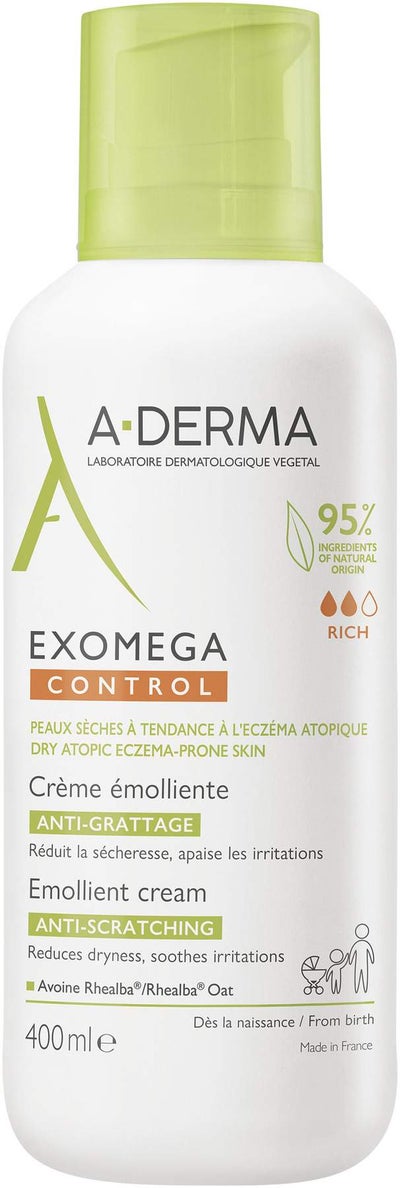 A-Derma Exomega Control Creme rückfettend 400 ml