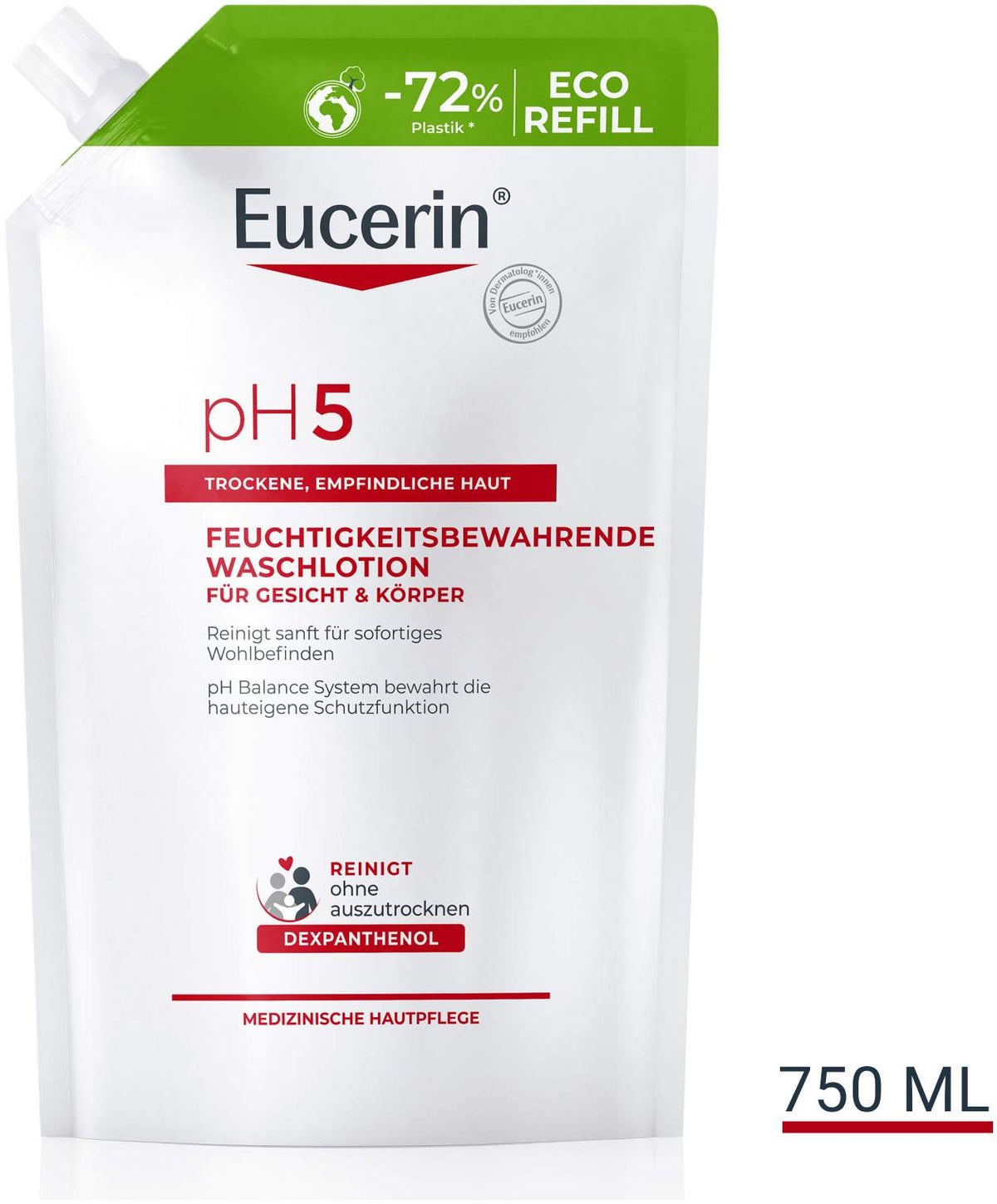 Eucerin pH5 Waschlotion 750 ml Nachfüllbeutel