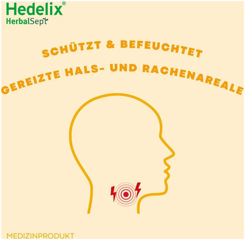 Hedelix HerbalSept Hals Lutscher Kids 6 Stück