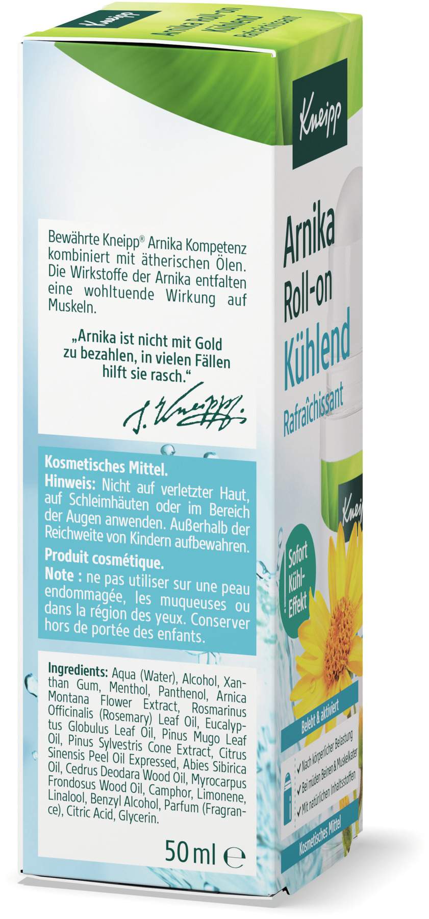 Kneipp Arnika Roll-on kühlend 50 ml