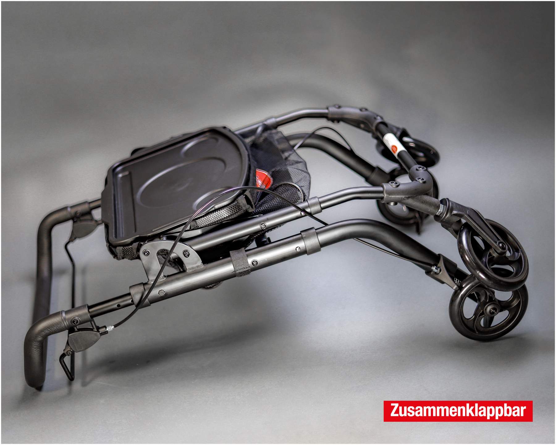 Indoor Rollator Actimo Home Schwarz, 1 Stück