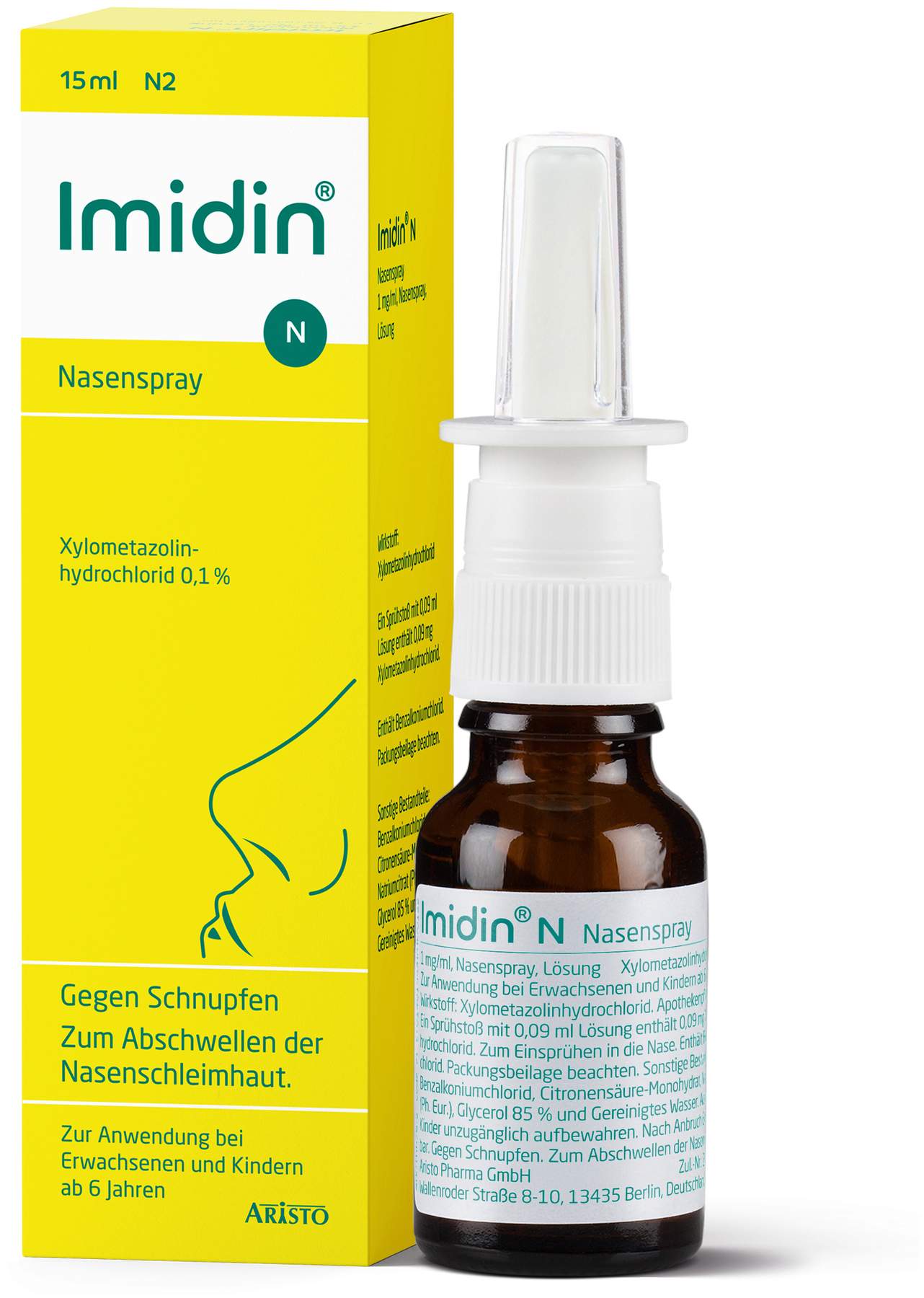 Imidin N Nasenspray 15 ml
