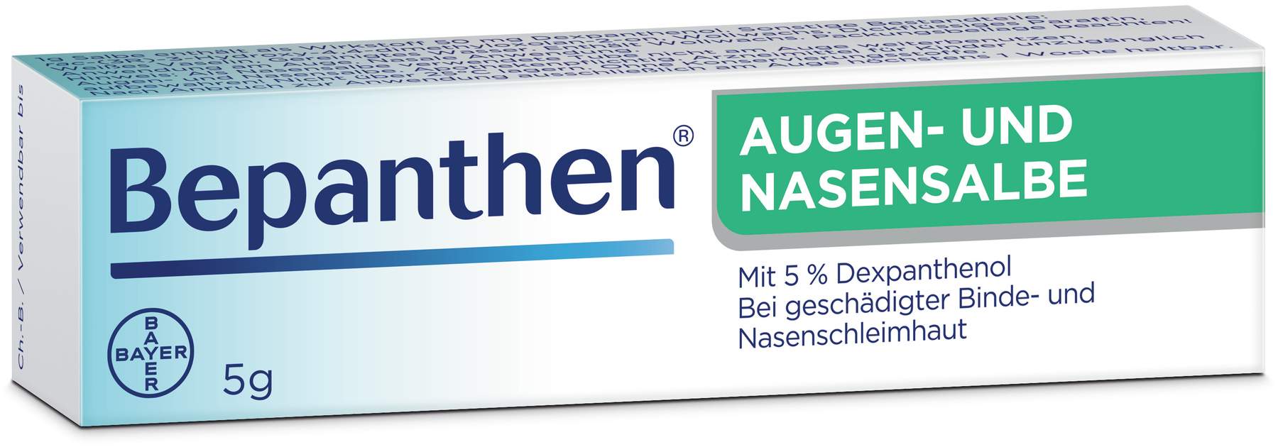 Bepanthen Augen- und Nasensalbe 5 g
