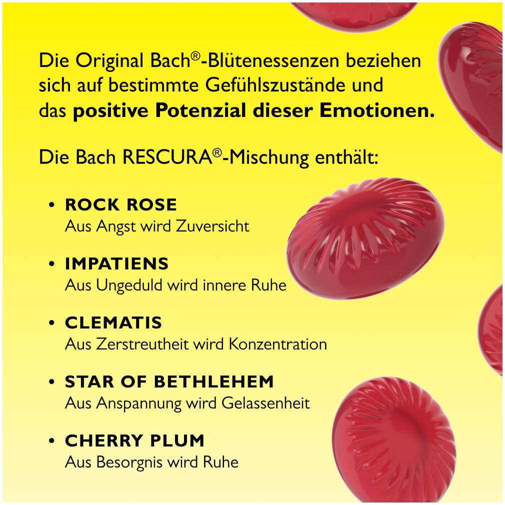 Bach Original Rescura Beeren-Mix 50 g Pastillen