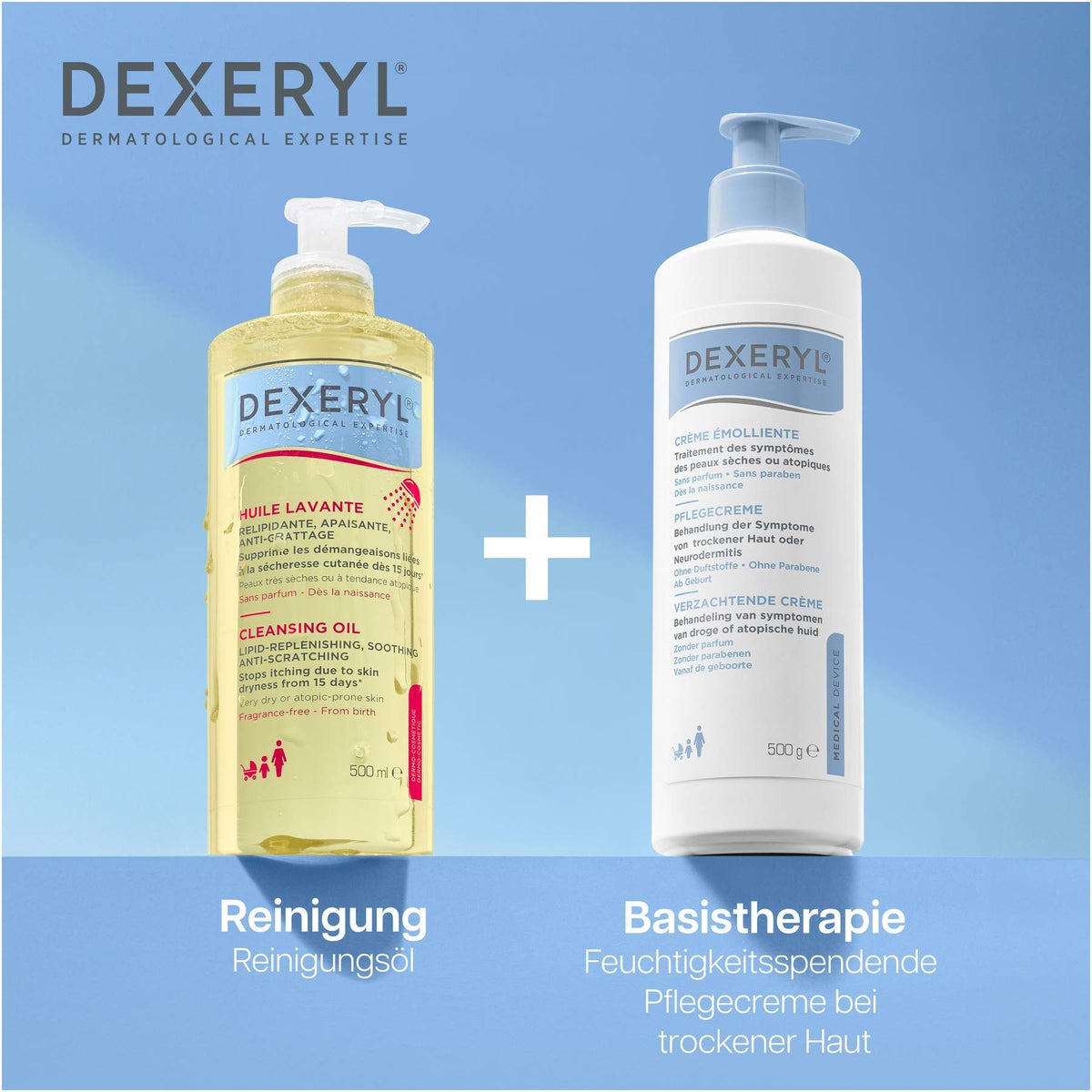 Dexeryl Pflegecreme 500 g