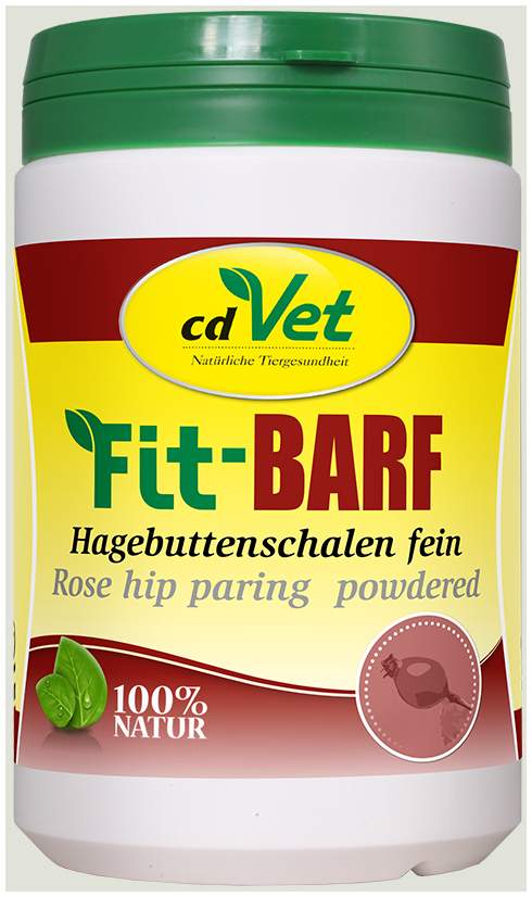 Fit Barf Hagebuttenschalen Fein Für Hunde 500 G Pulver