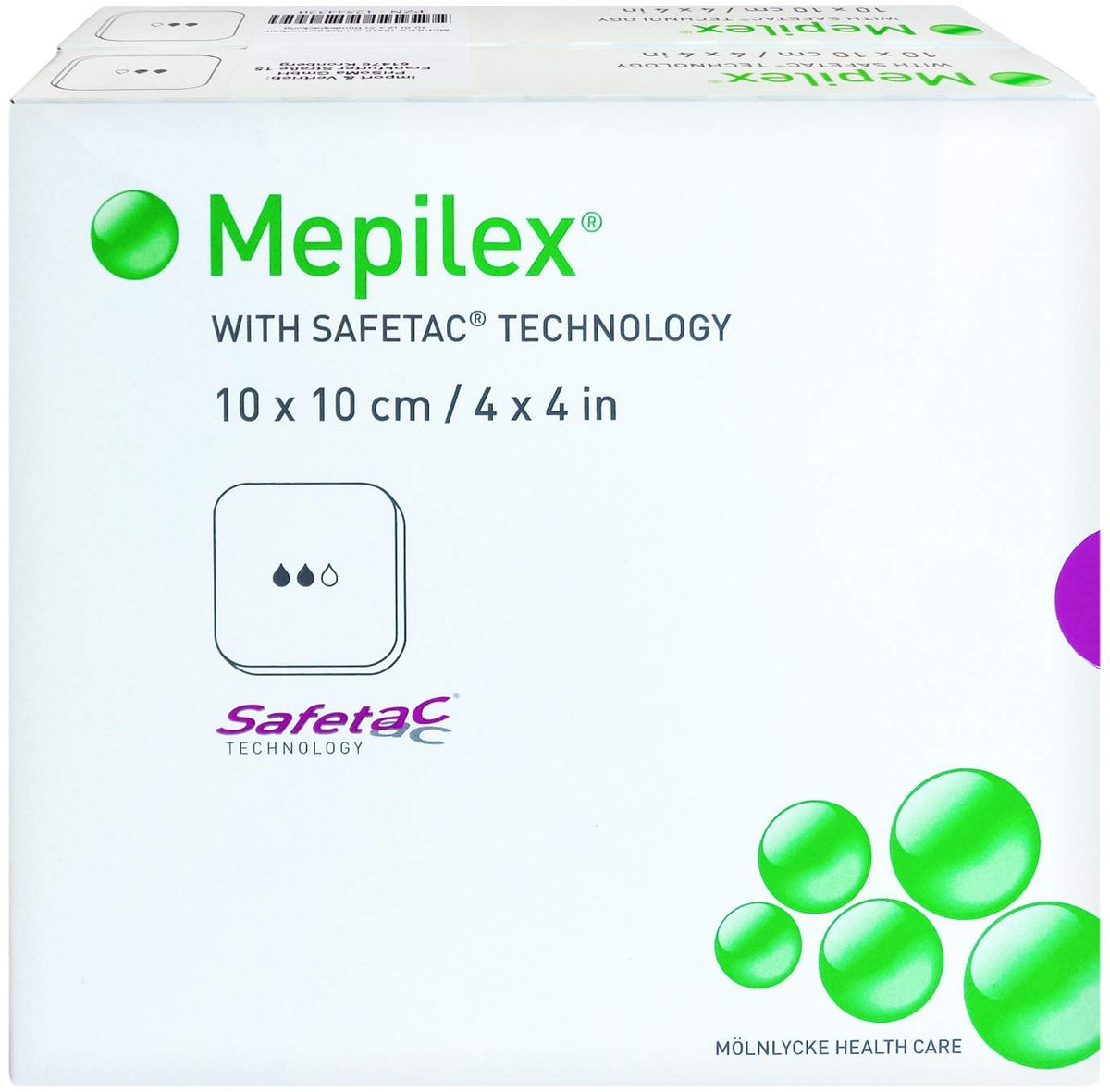 Mepilex 10x10 cm Schaumverband