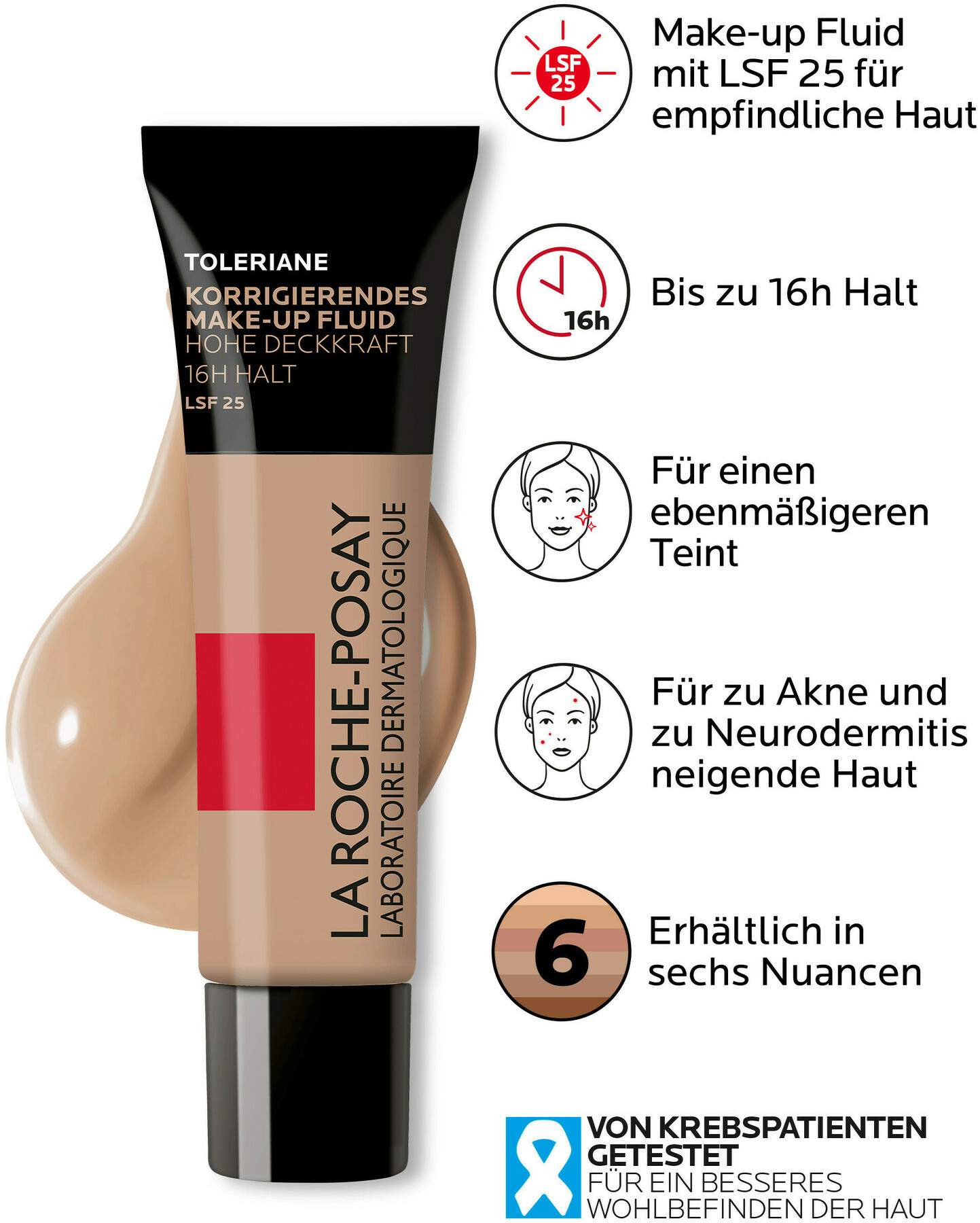 La Roche Posay Toleriane Make-Up Fluid Nr.13 30 ml