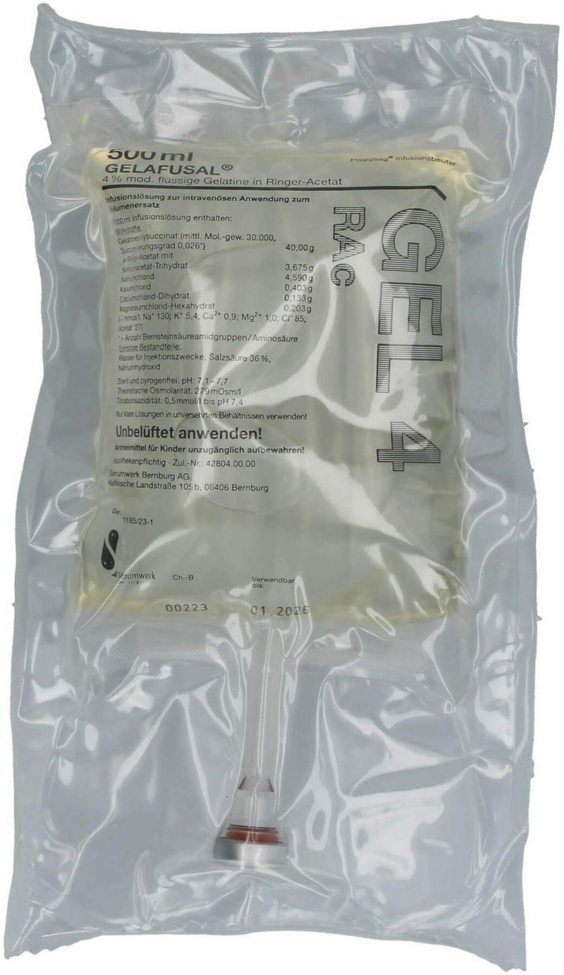 Gelafusal Pp-Beutel Infusionslösung