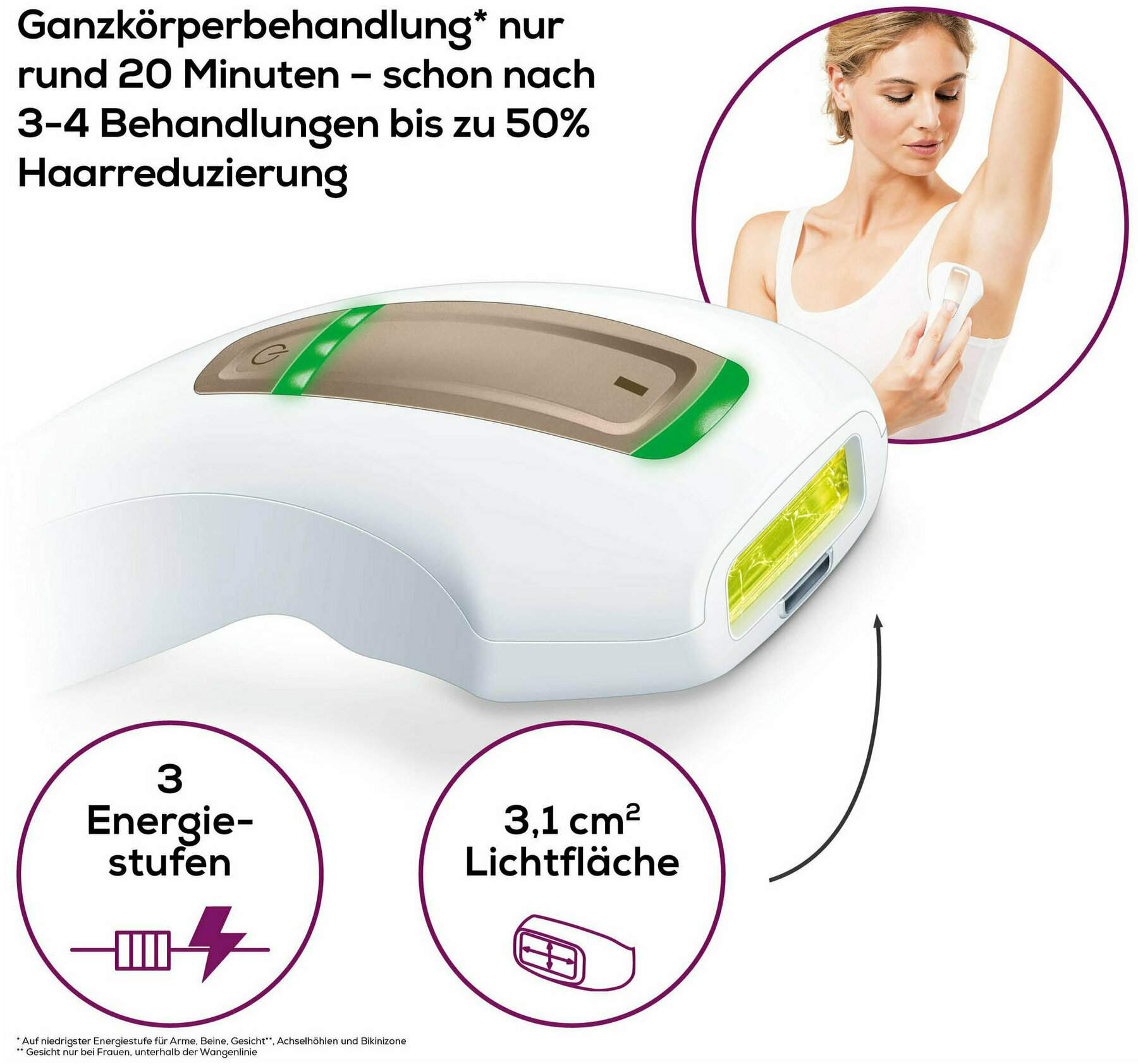 Beurer IPL 5500 Pure Skin Pro Haarentferner