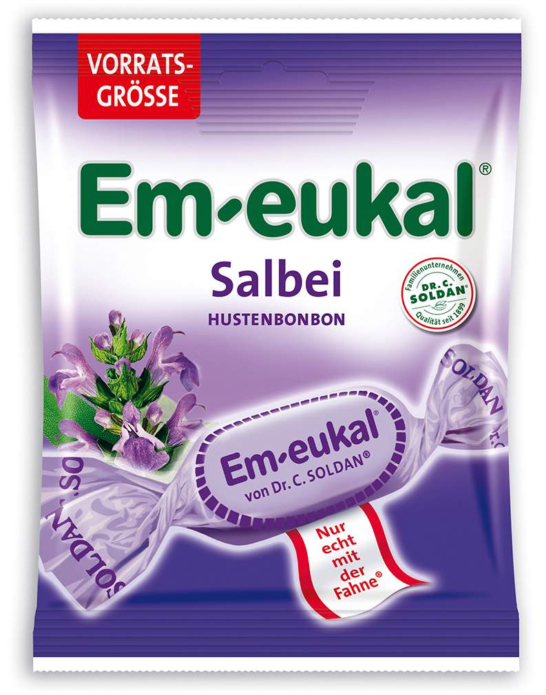 Em Eukal Bonbons Salbei Zuckerhaltig 150 G