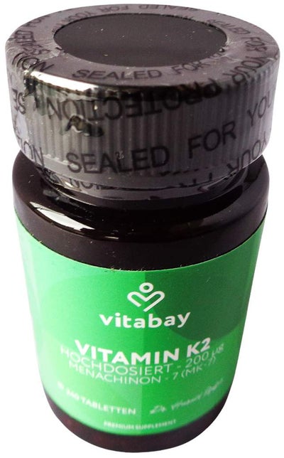 Vitamin K2 200 µg Mk-7 Vegan 240 Tabletten