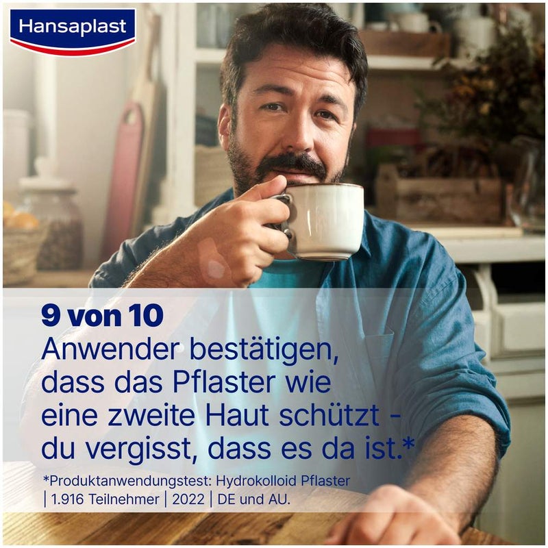 Hansaplast Zweite Haut Schutz Pflaster medium 6 Stück