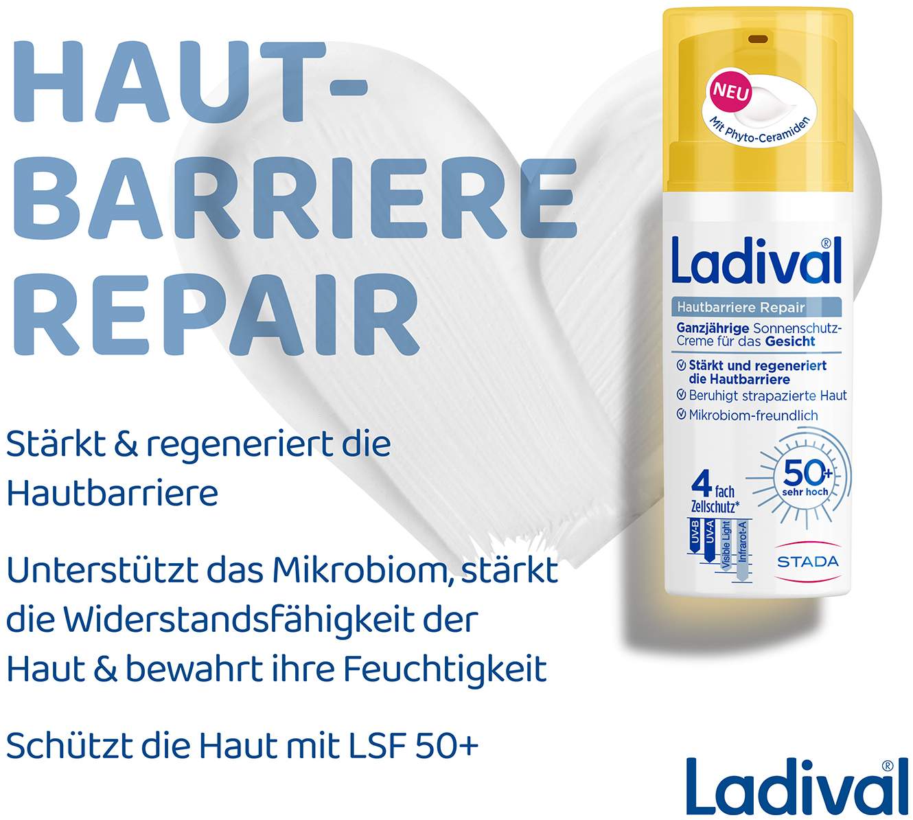 Ladival Hautbarriere Repair Sonnenschutz LSF 50+ 50 ml