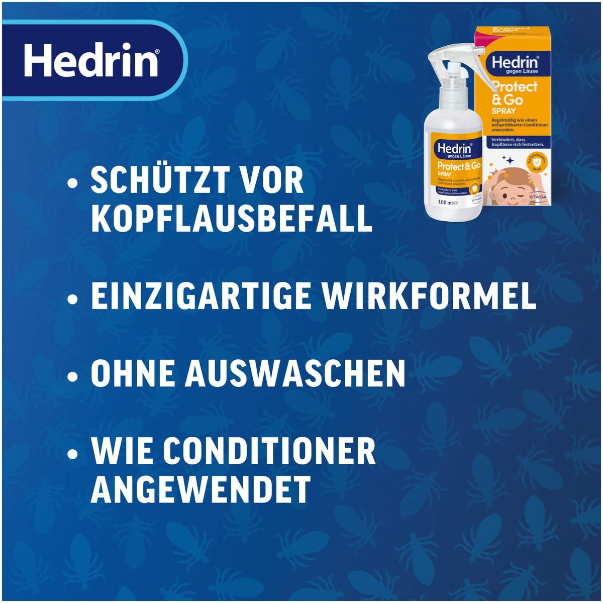 Hedrin Protect & Go Spray 100 ml + Once Liquid Gel 100 ml