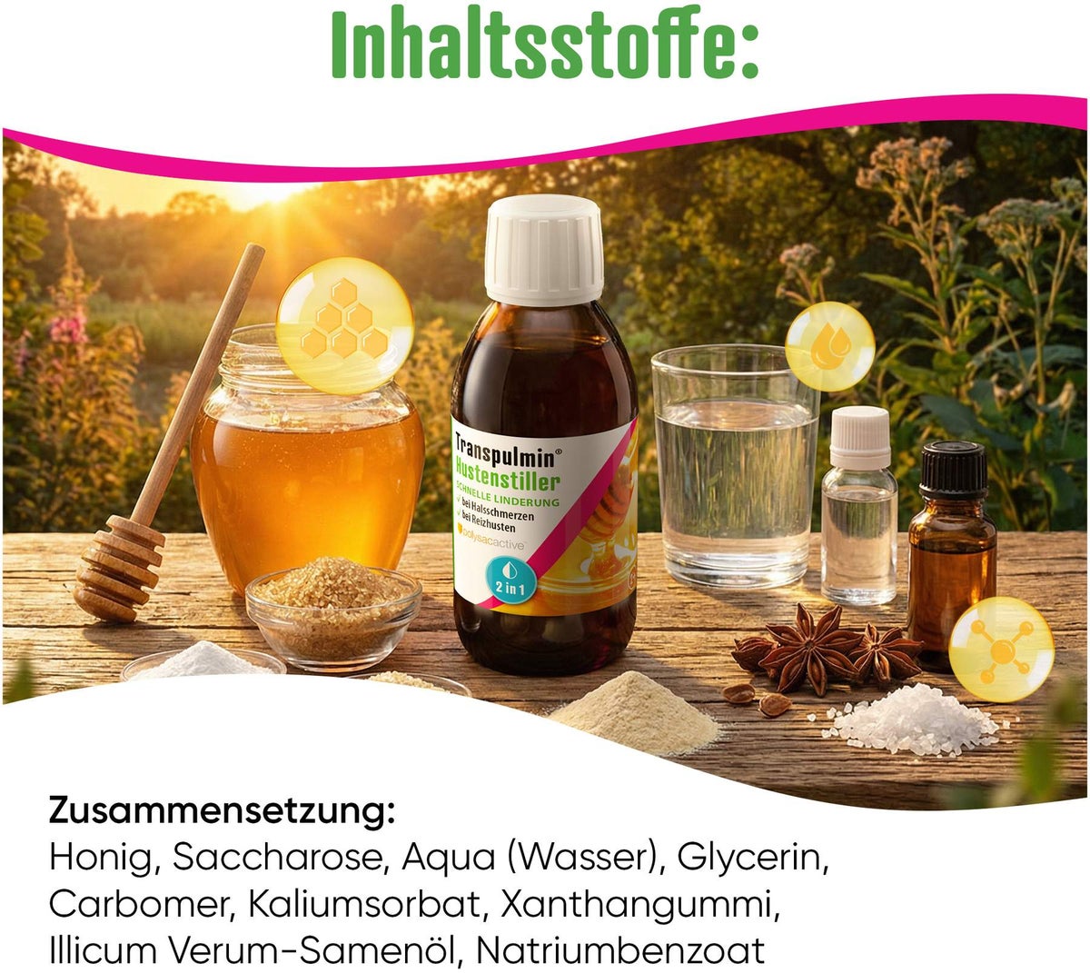 Transpulmin Hustenstiller Sirup 150 ml