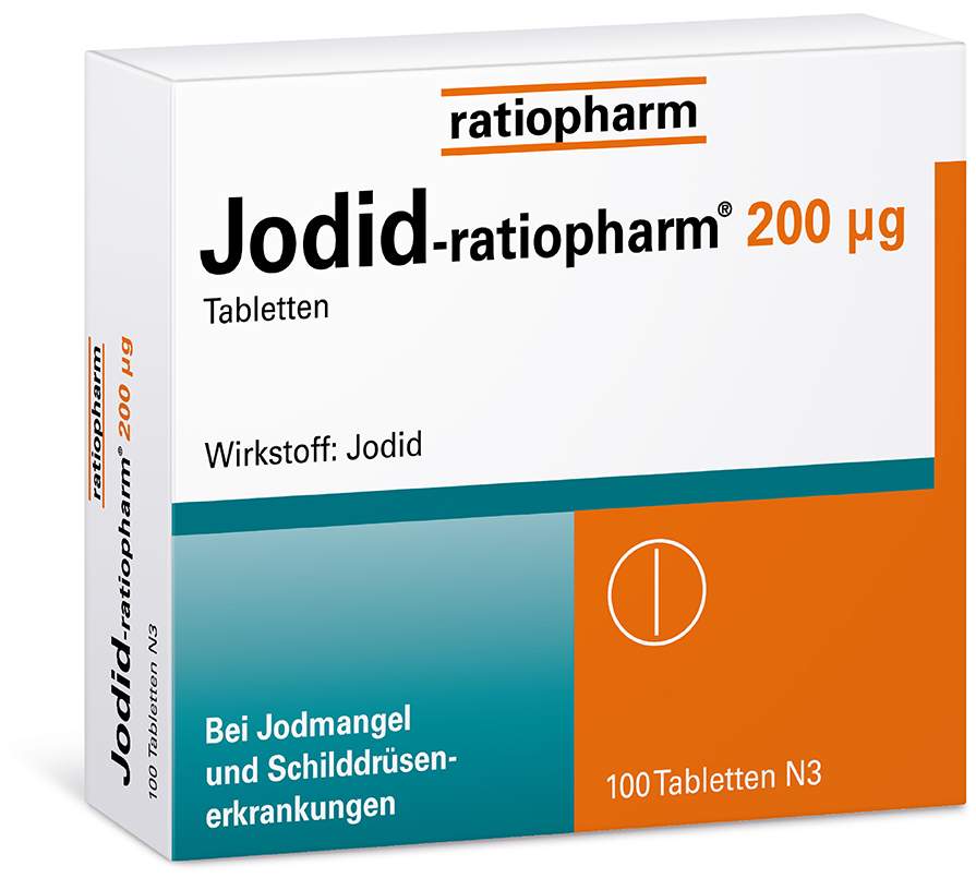 Jodid-Ratiopharm 200 µg 100 Tabletten