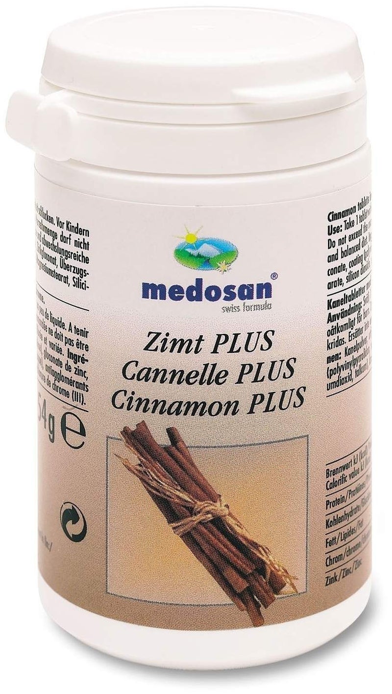 Zimt plus Tabletten mit Chrom & Zink