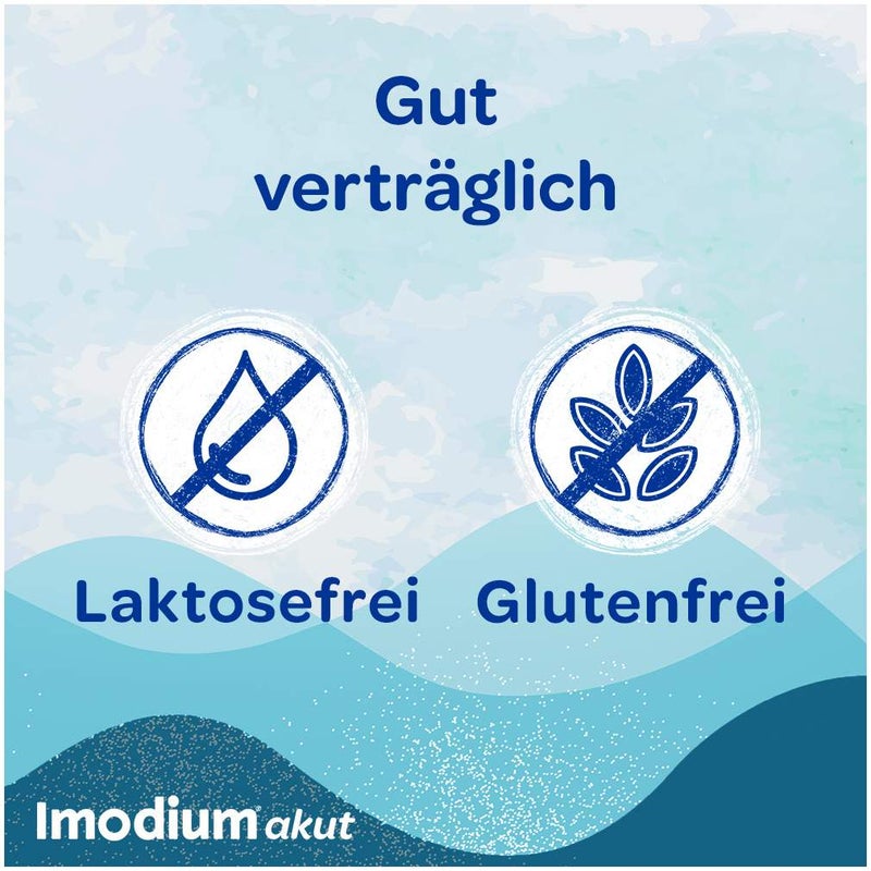 Imodium akut lingual 2 mg 12 Schmelztabletten