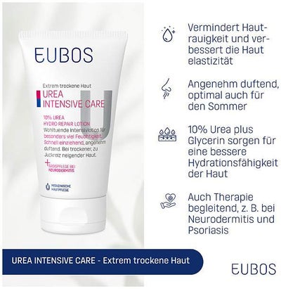 Eubos Trockene Haut Urea 10 % 150 ml Hydro Repair Lotion