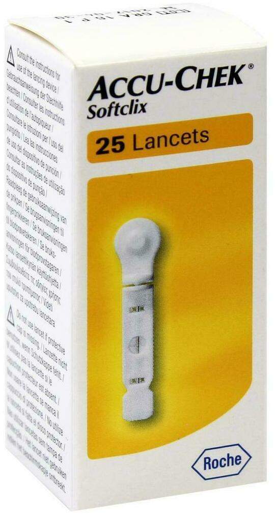 Accu Chek Softclix Lancet 25 Lanzetten