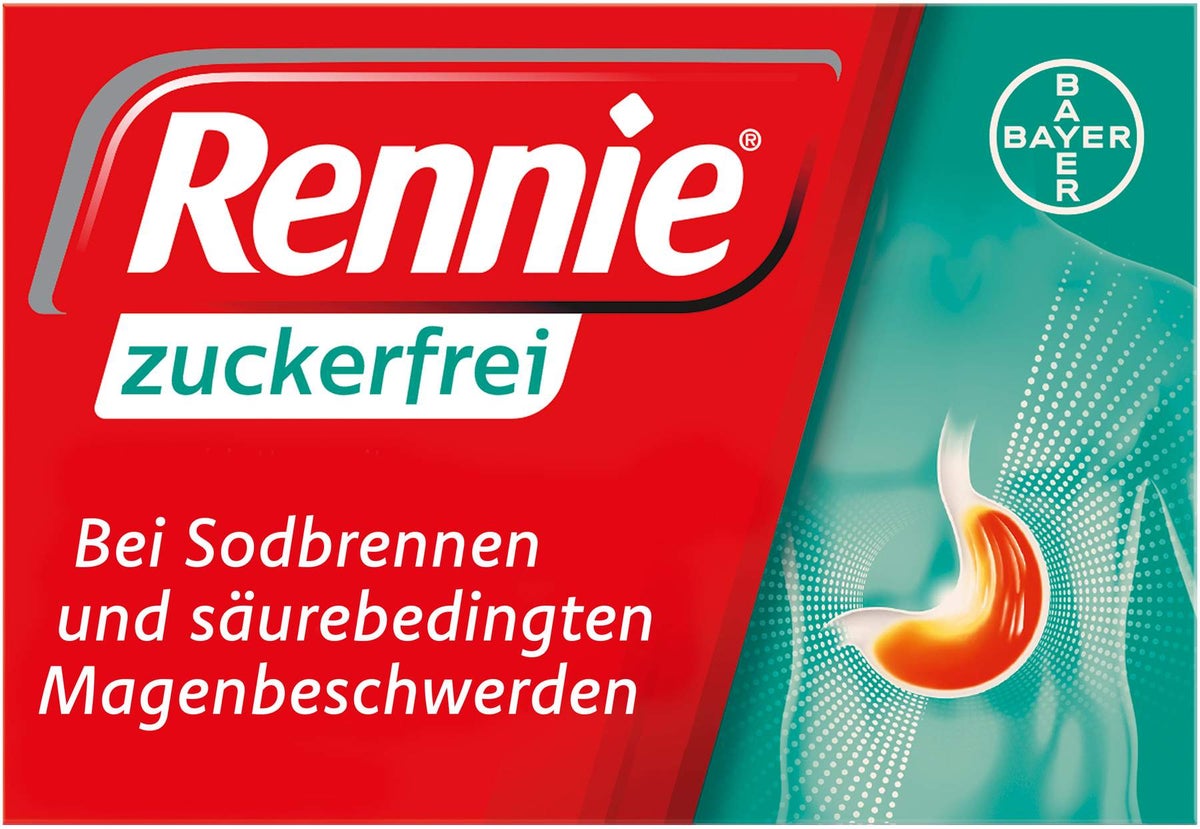 Rennie zuckerfrei 36 Kautabletten