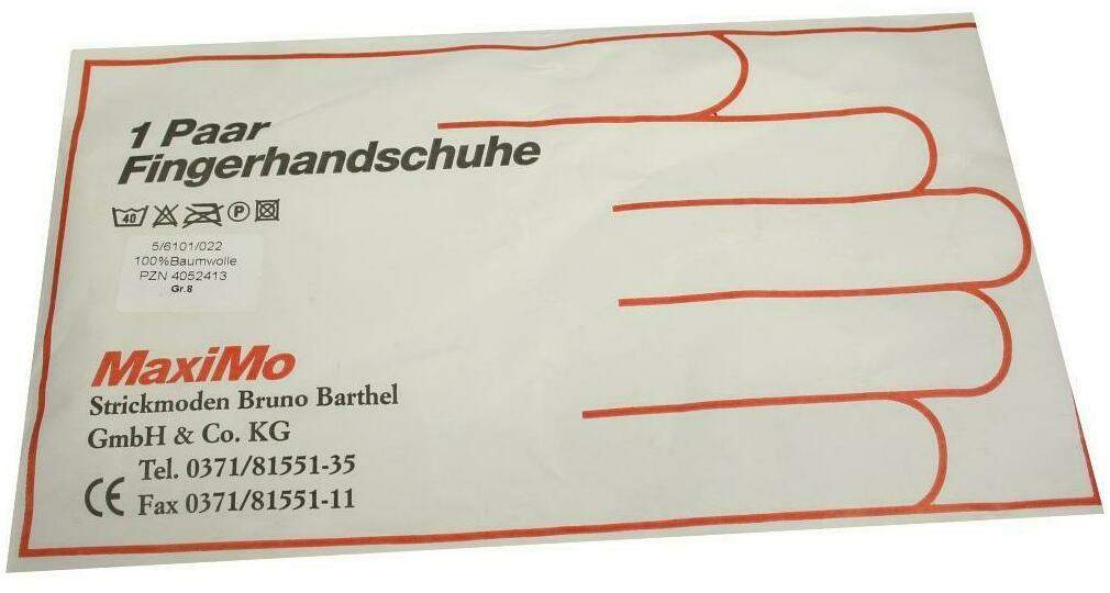 1 Paar Fingerhandschuhe Gr. 8