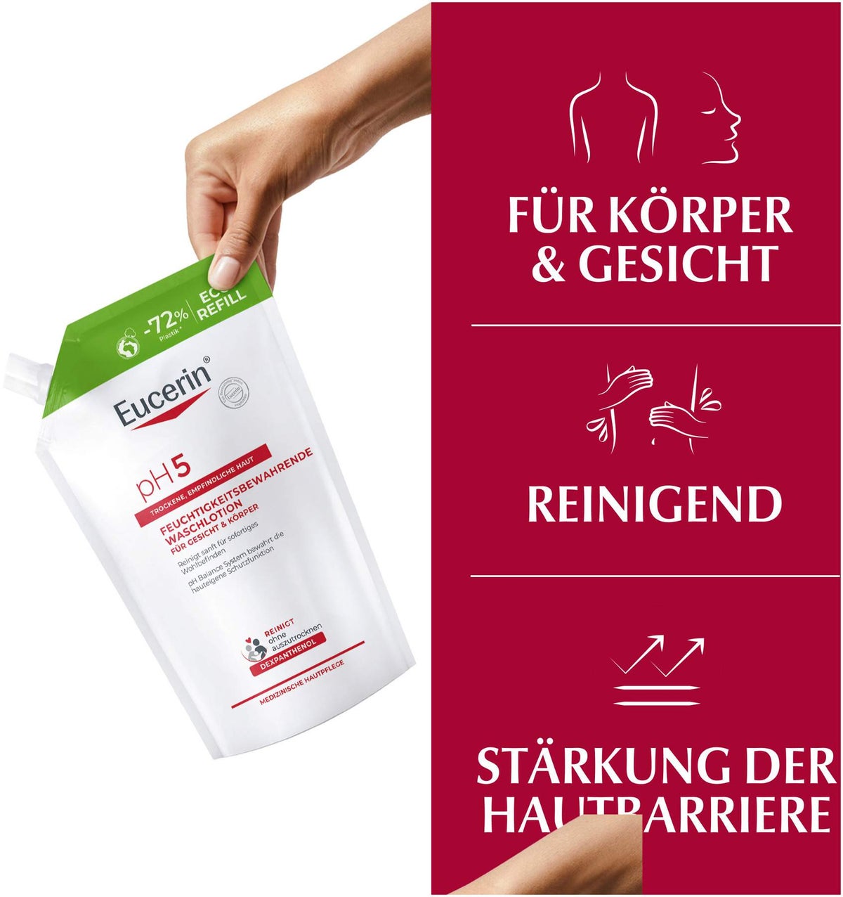 Eucerin pH5 Waschlotion 750 ml Nachfüllbeutel