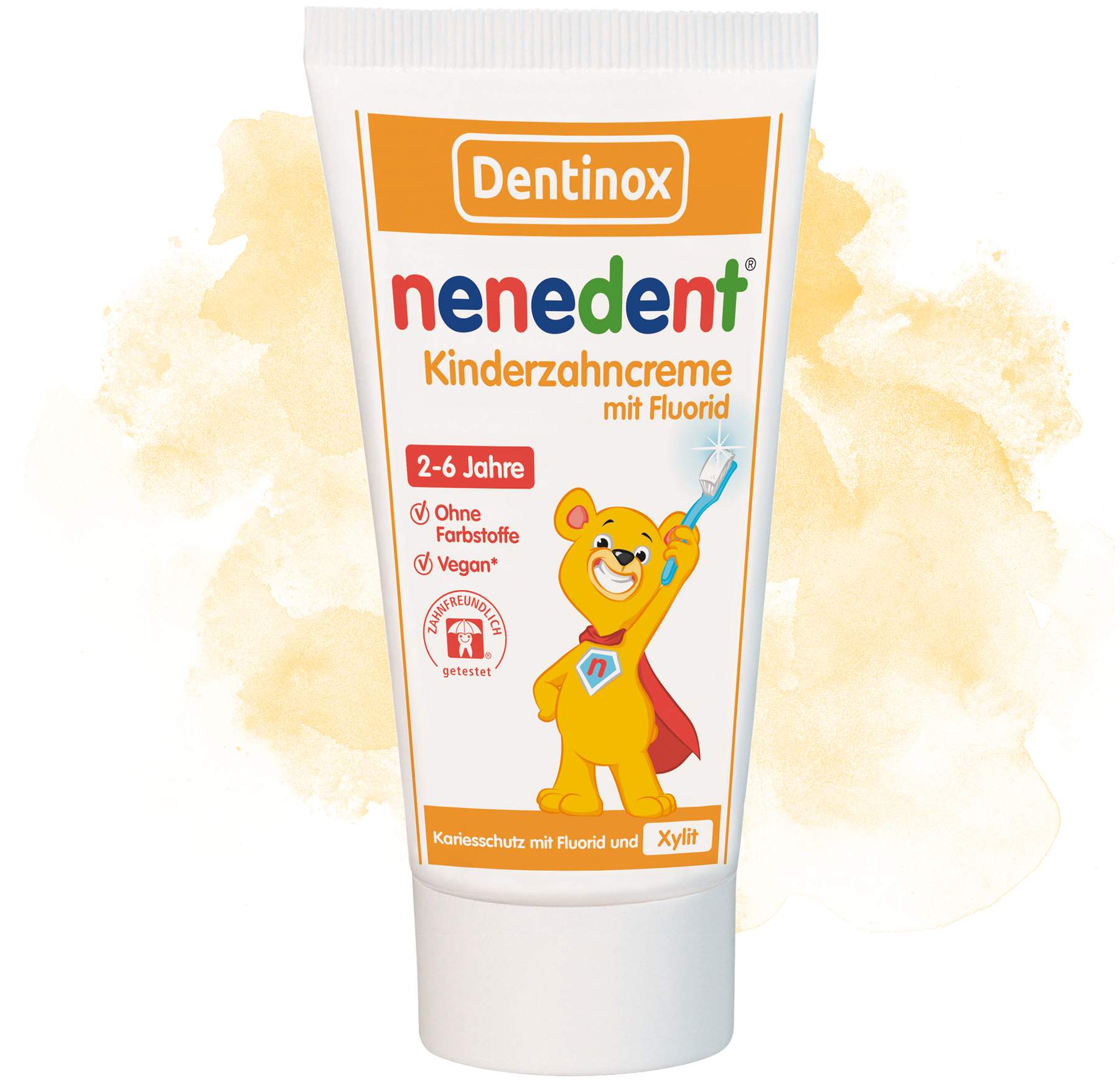 Nenedent Kinderzahncreme mit Fluorid 2 - 6 Jahre 50 ml