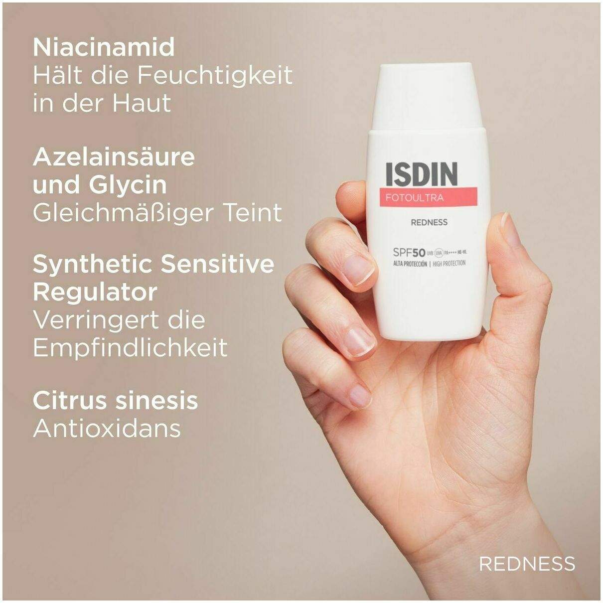 Isdin Fotoultra Redness Creme Lsf 50 50 ml
