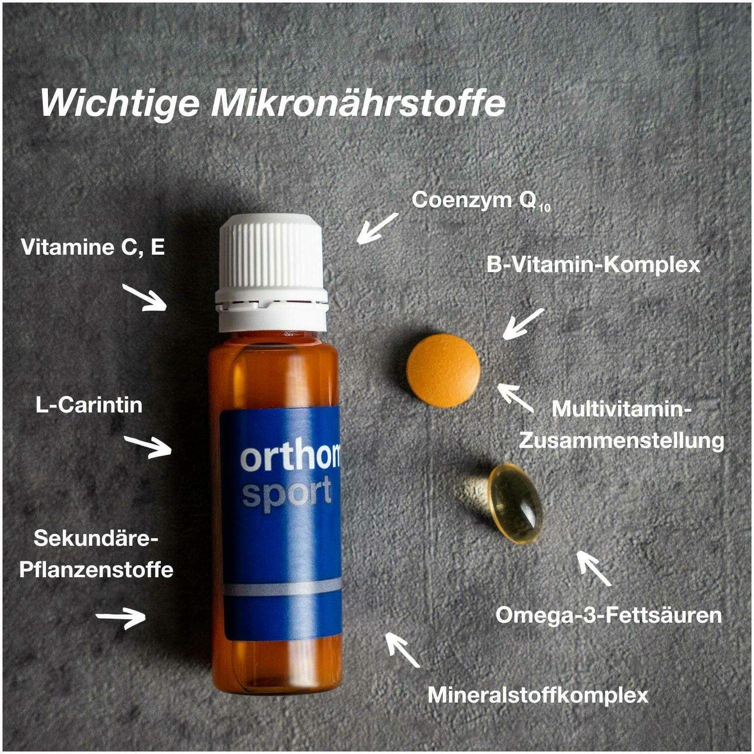 Orthomol Sport 30 Trinkampullen