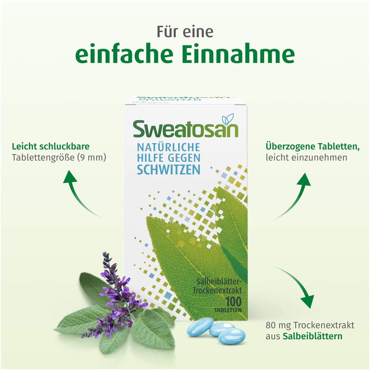Sweatosan 100 überzogene Tabletten