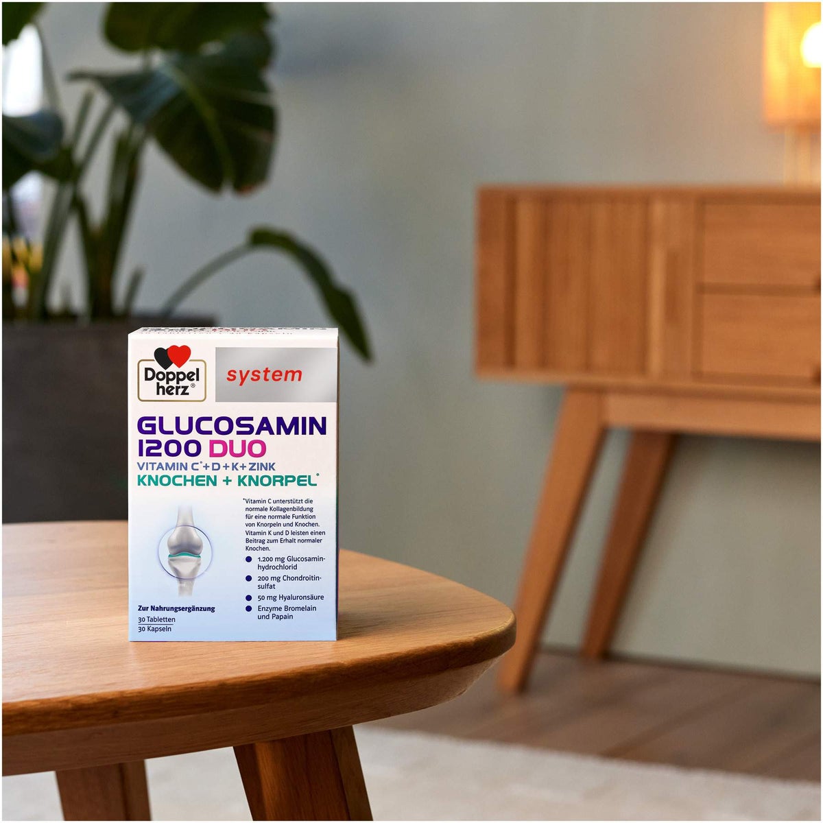 Doppelherz system Glucosamin 1200 Duo 60 Tabletten