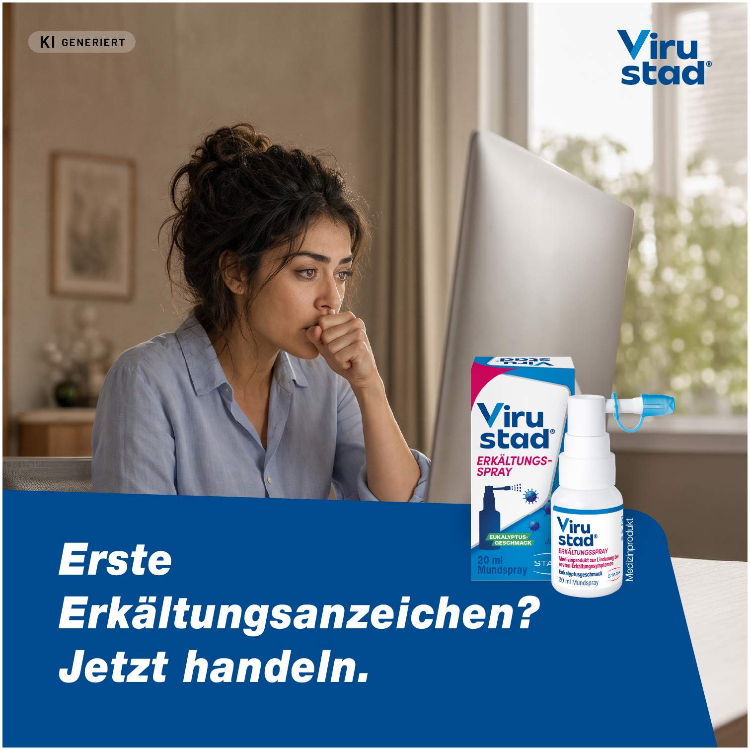 Virustad Erkältungsspray Erdbeere Spray 20 ml