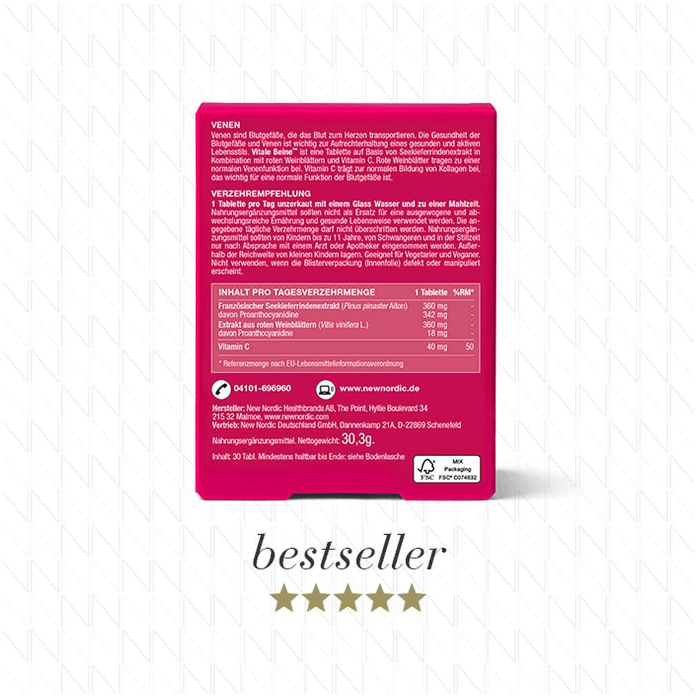 Vitale Beine 30 Tabletten