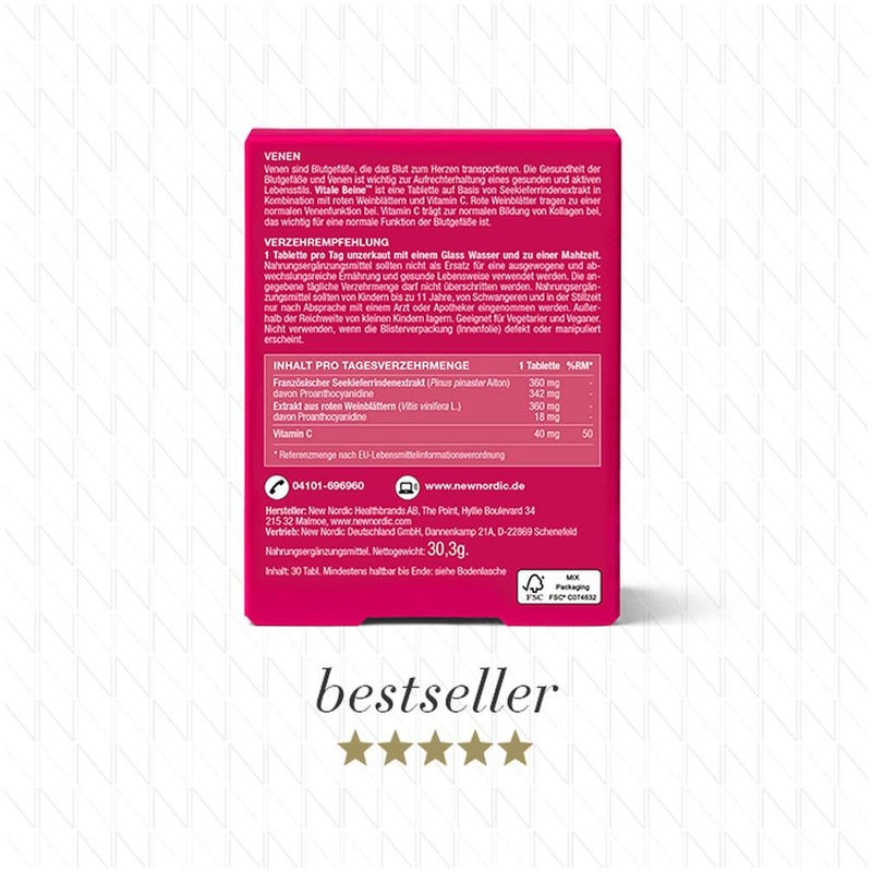 Vitale Beine 30 Tabletten