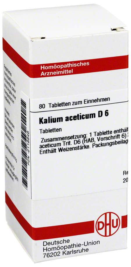 Dhu Kalium Aceticum D6 Tabletten