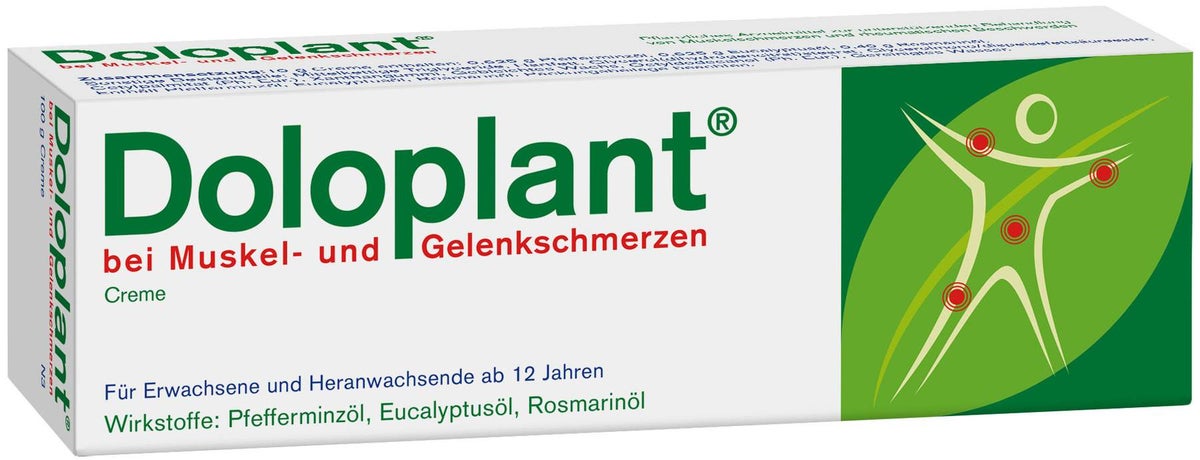 Doloplant bei Muskel- und Gelenkschmerzen 100 g Creme