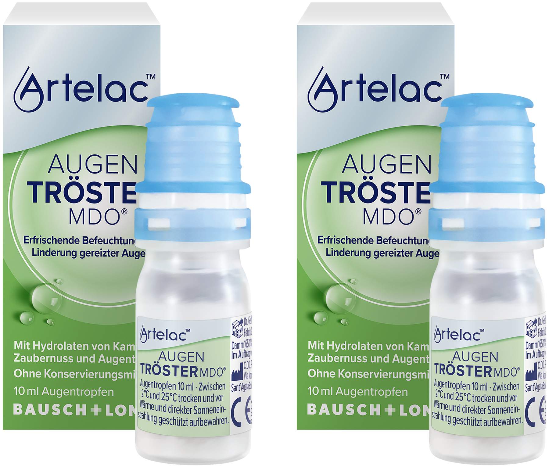 Artelac Augentröster MDO 2 x 10 ml Augentropfen