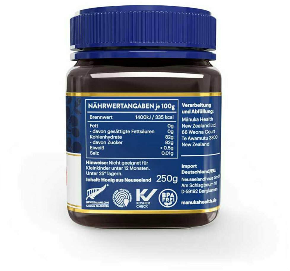 Manuka Health MGO 250+ Manuka Honig 250 g