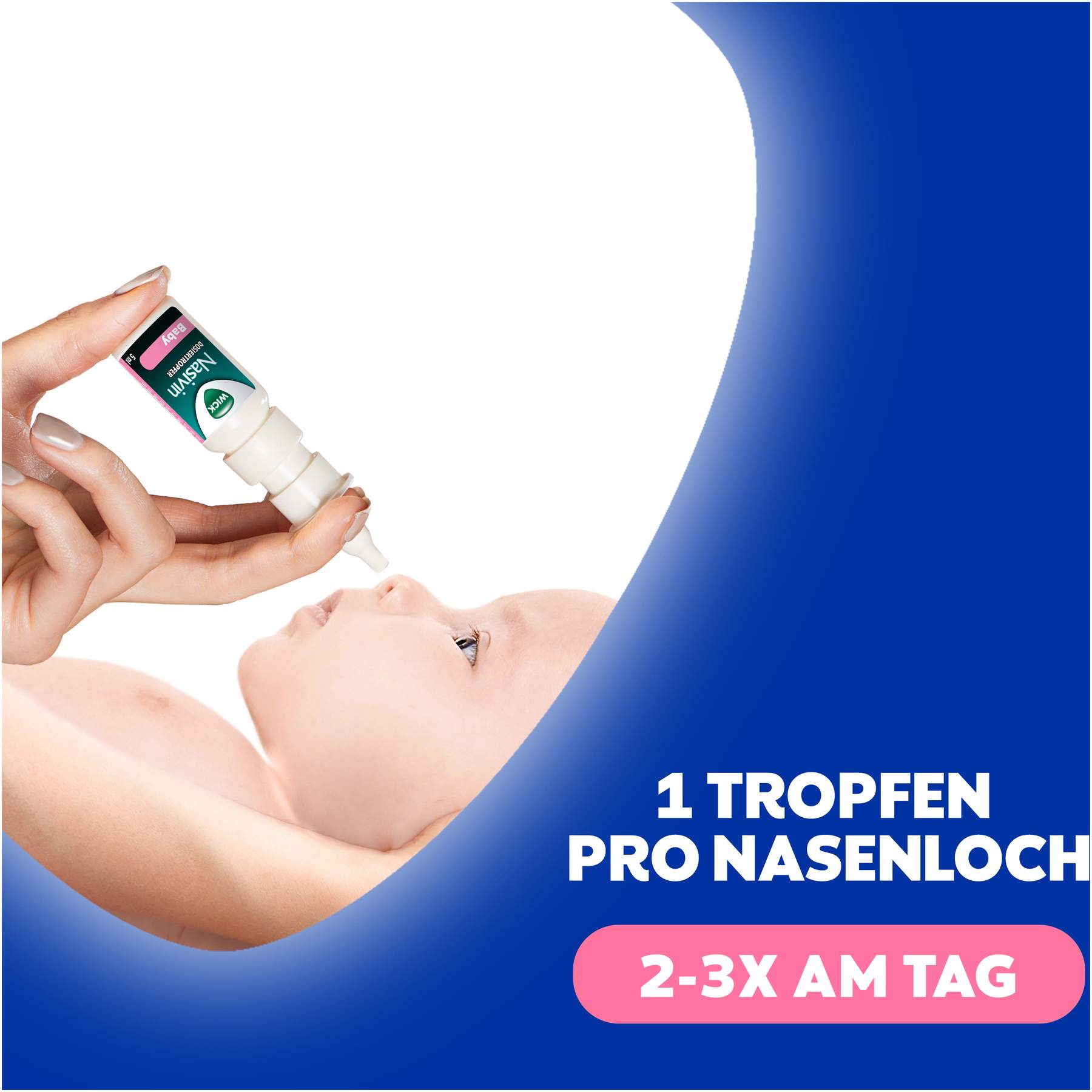 WICK Nasivin Dosiertropfer Baby ohne Konservierungsstoffe 5 ml