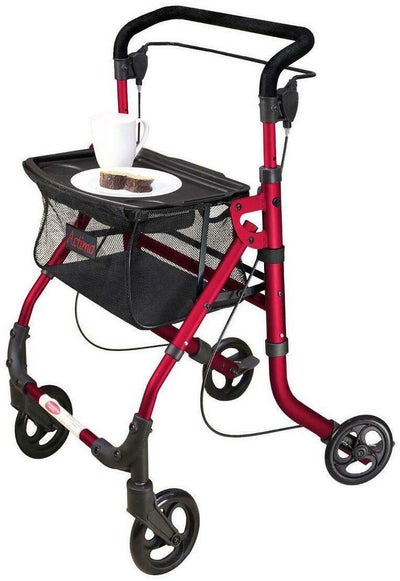 Indoor Rollator Actimo Home Rot, 1 Stück
