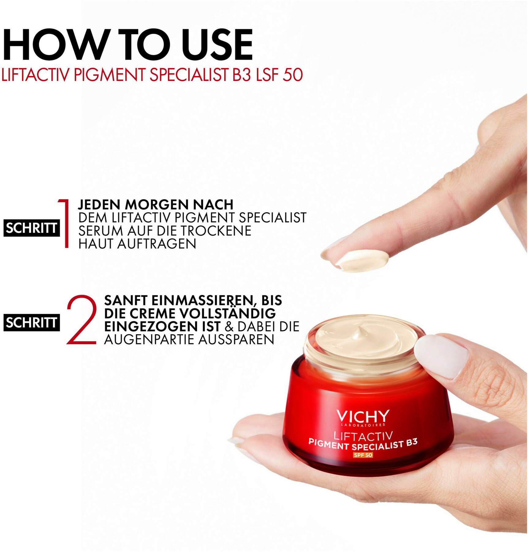 Vichy Liftactiv B3 Anti-Pigmentflecken LSF 50 Creme 50 ml + gratis Kosmetiktasche 1 Stück