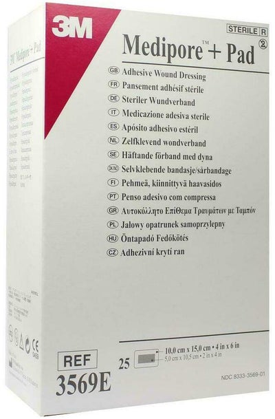 Medipore Plus Pad 3569e Steriler Wundverband