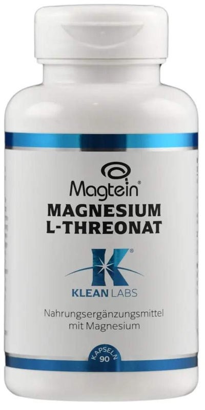 Magnesium L-Threonat Magtein Klean Labs Kapseln